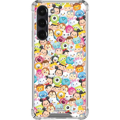 Disney Tsum Tsum Animated Characters Galaxy S24 FE Clear Case